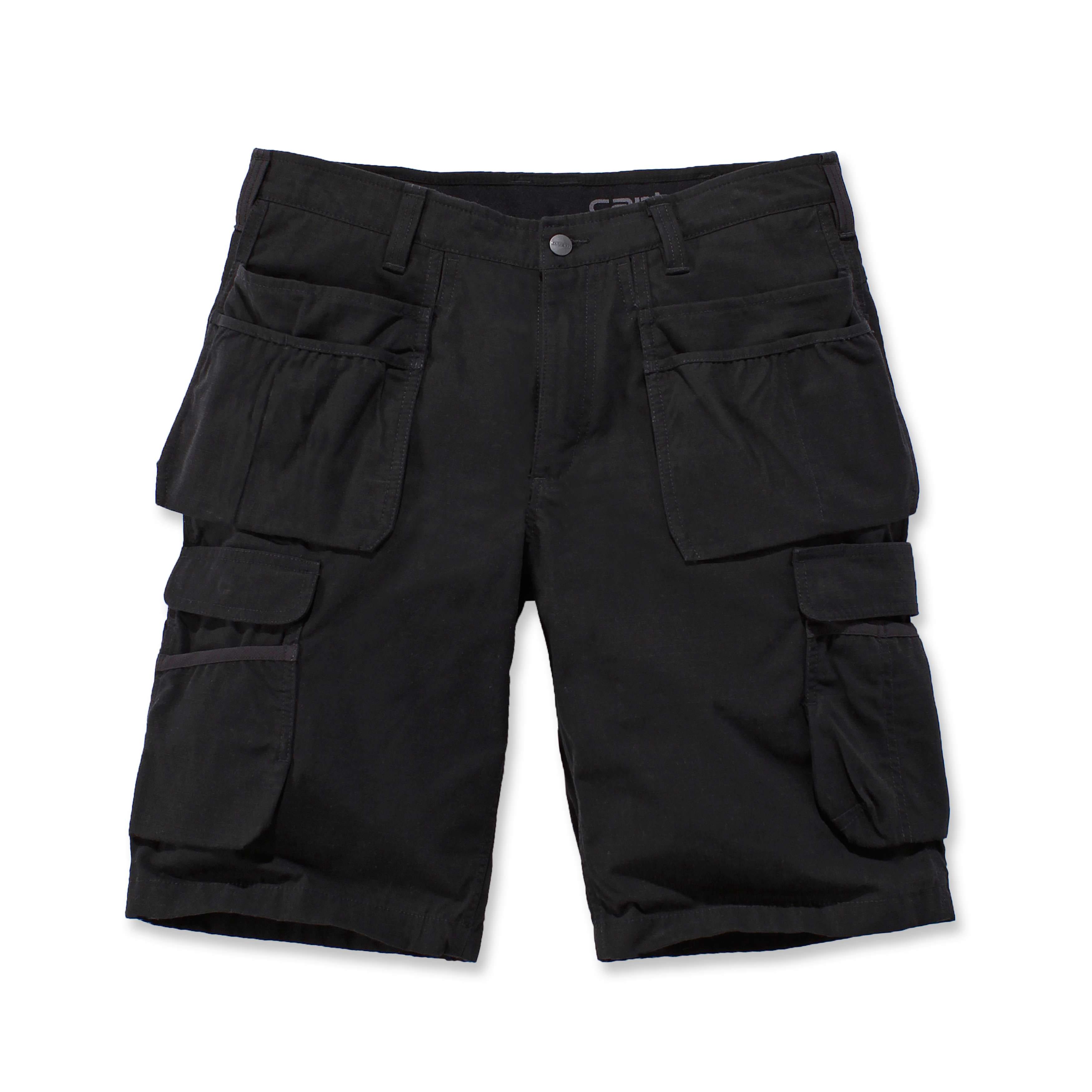 Carhartt 104201 Steel Multipocket Shorts produktfoto med tryk