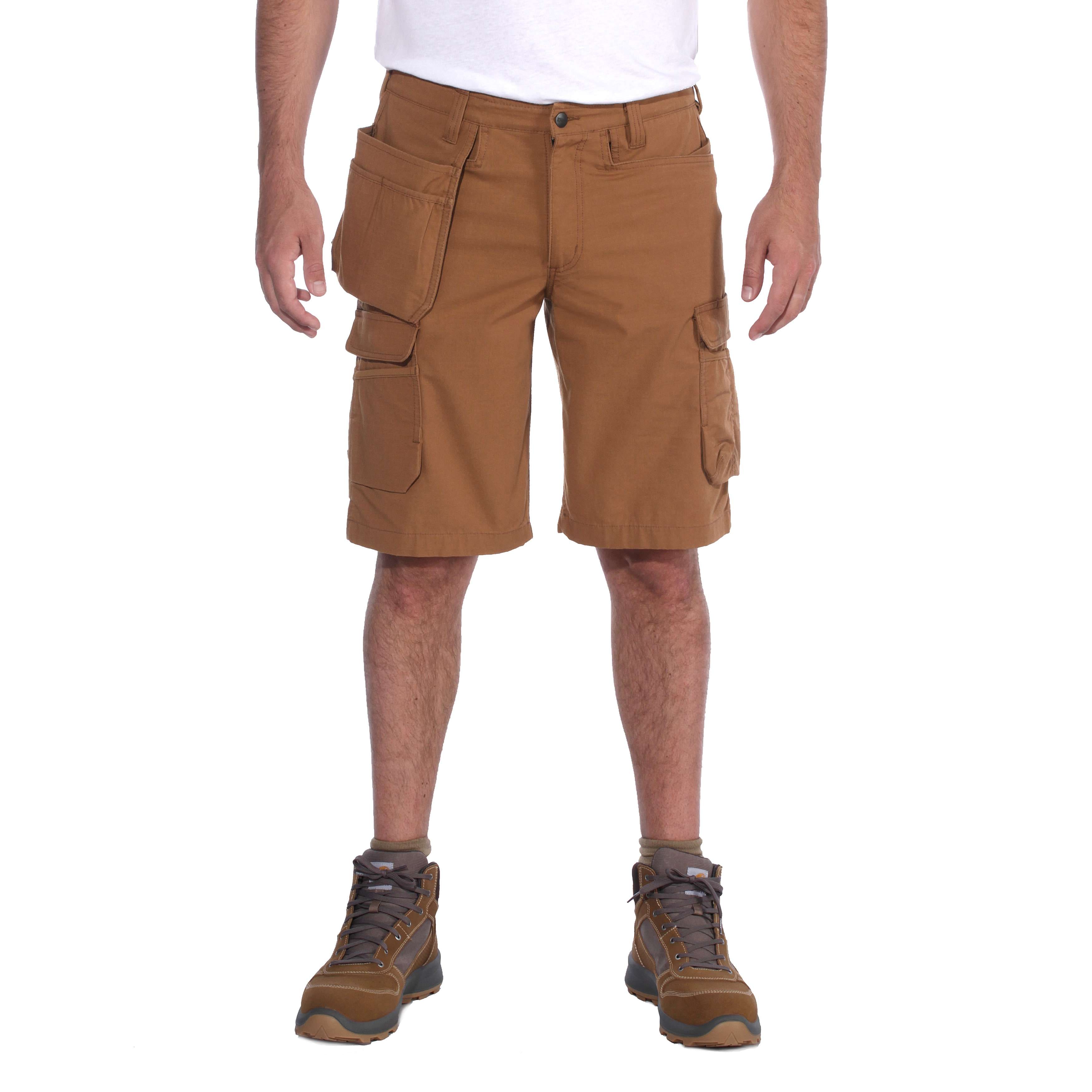 Carhartt 104201 Steel Multipocket Shorts produktbillede med firmalogo