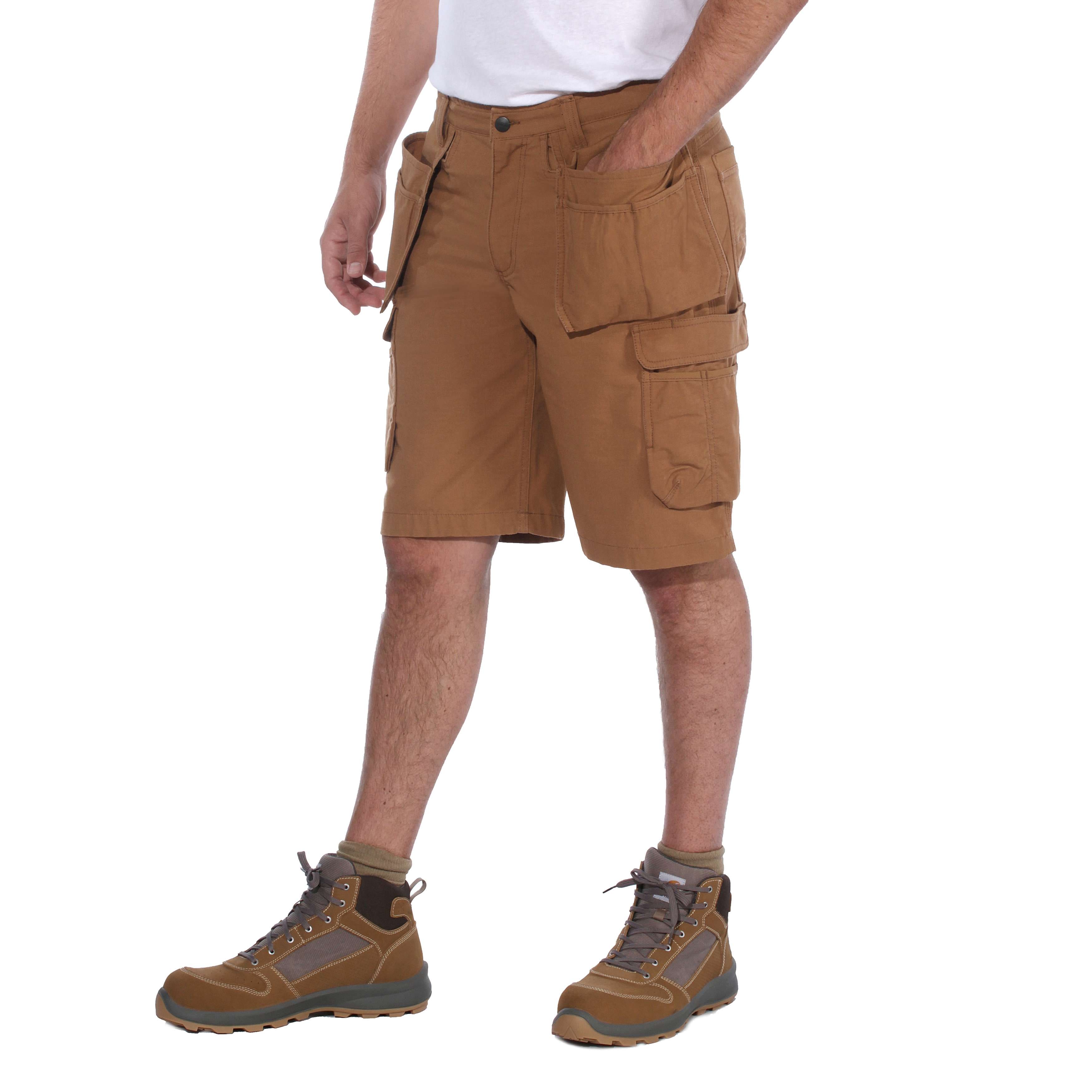 Carhartt 104201 Steel Multipocket Shorts produktfoto med firmalogo