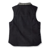 Carhartt 104224 (Women) Sherpa Lined Mock Neck Vest Dame produktfoto med tryk