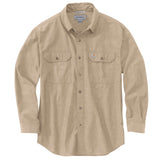 Carhartt 104368 Loose Chambray L/S Shirt produktbillede med logo