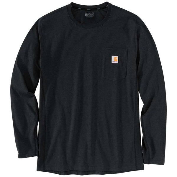 Carhartt 104617 Force Flex Pocket T-Shirt L/S med tryk eller logo – arbejdstøj og firmatøj