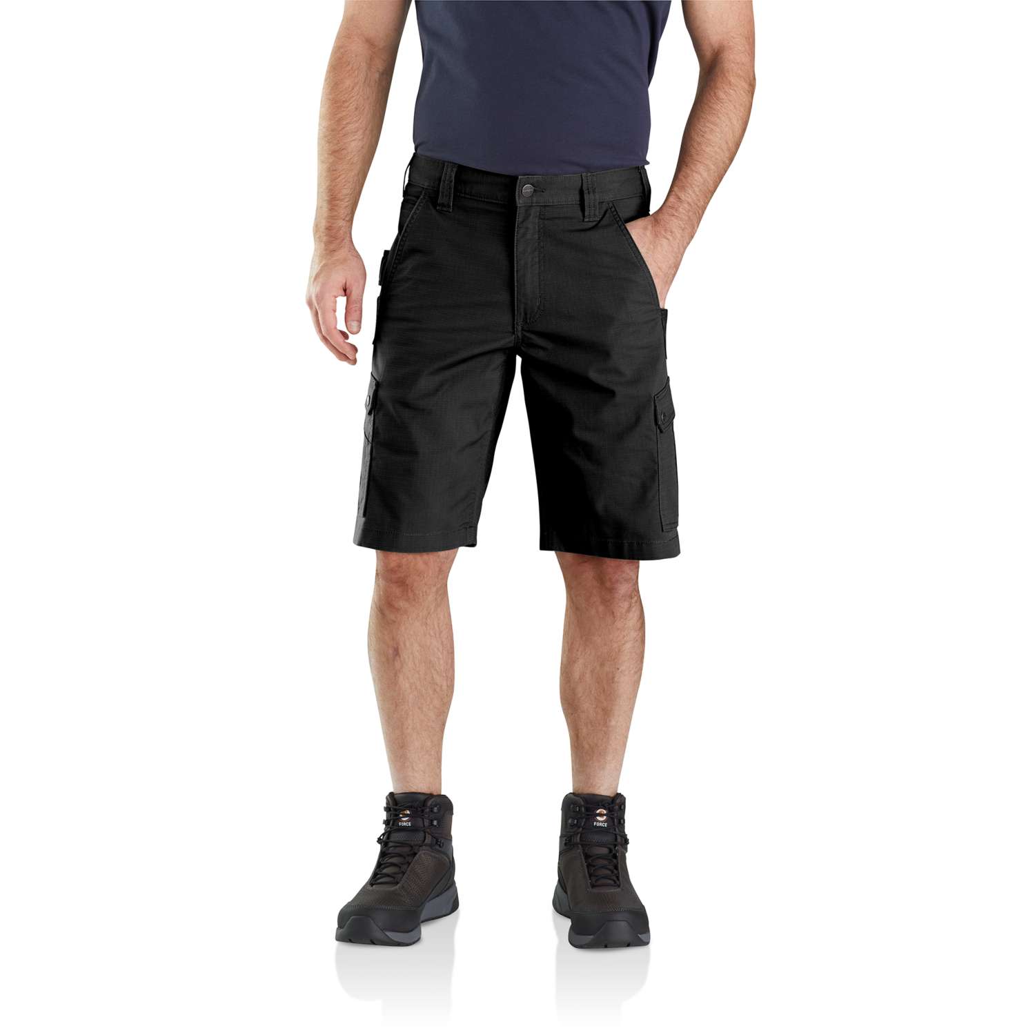 Carhartt 104727 Ripstop Cargo Work Shorts produktbillede med tryk