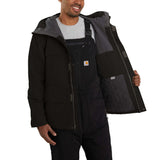 Carhartt 105002 Super Dux Bonded Chore Vinterjakke detalje til broderi