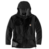 Carhartt 105002 Super Dux Bonded Chore Vinterjakke produktfoto med tryk