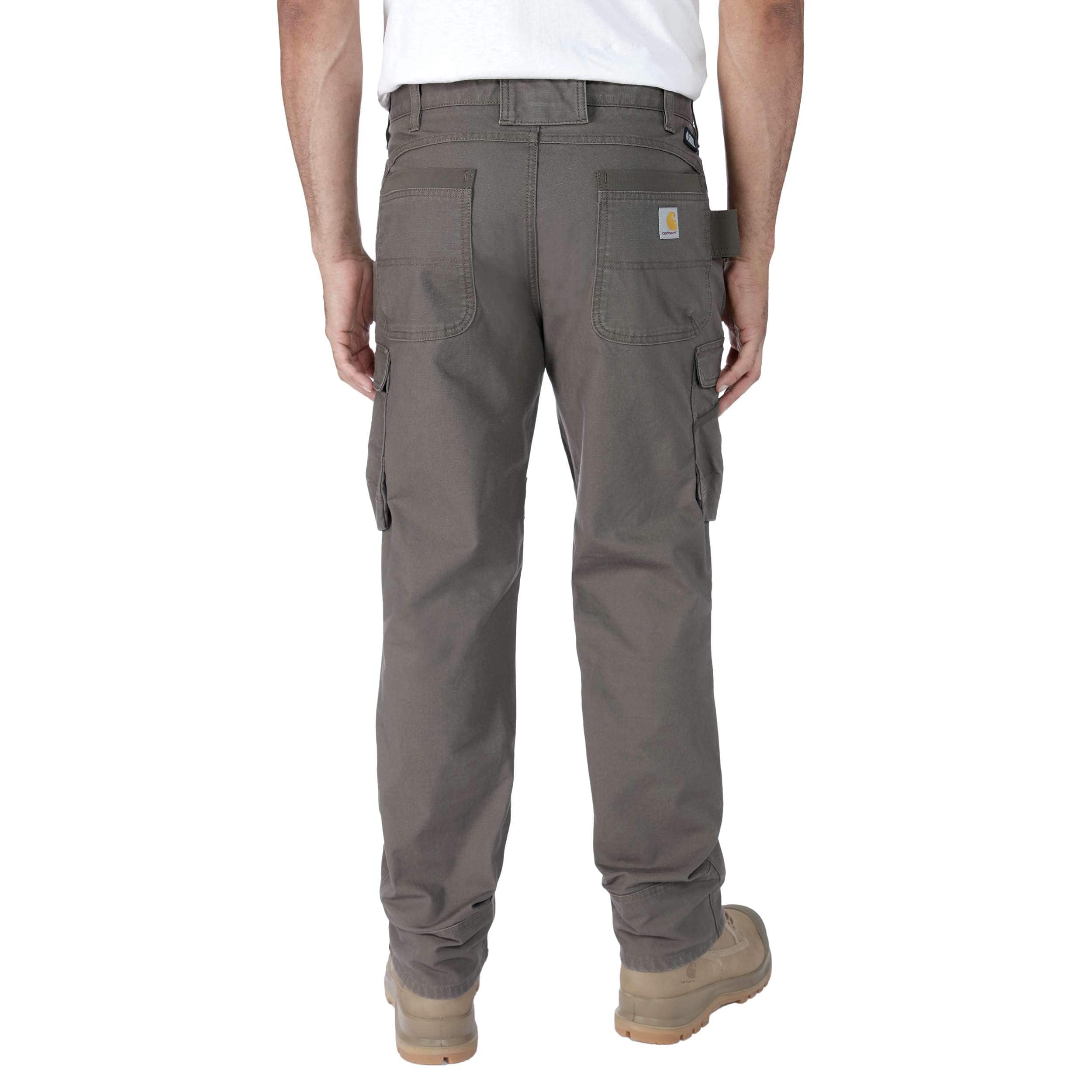 Carhartt 105072 Relaxed Straight Steel Rugged Flex™ Ripstop Double-Front Cargo Buks