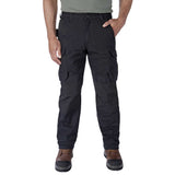 Carhartt 105072 Relaxed Straight Steel Rugged Flex™ Ripstop Double-Front Cargo Buks produktbillede til broderi