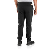 Carhartt 105307 Midweight Tapered Sweatpant produktbillede med logo