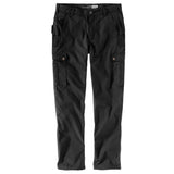 Carhartt 105461 Relaxed Ripstop Cargo Work Buks nærbillede med logo