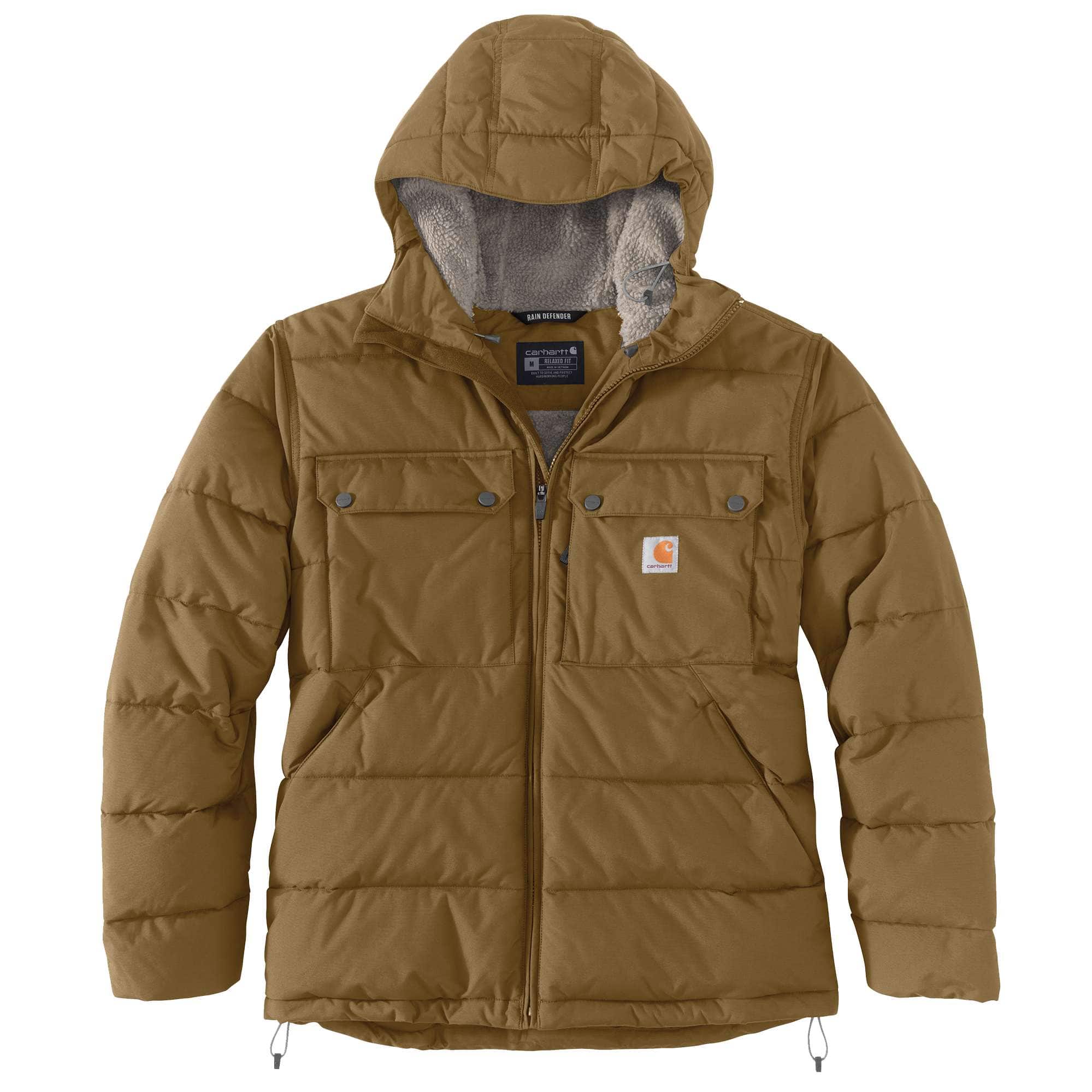 Carhartt 105474 Loose Fit Midweight Insulated Jakke produktfoto med tryk