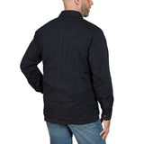 Carhartt 105532 Fleece Lined Snap Frontskjortejakke produktbillede med logo