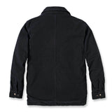 Carhartt 105532 Fleece Lined Snap Frontskjortejakke detalje til broderi