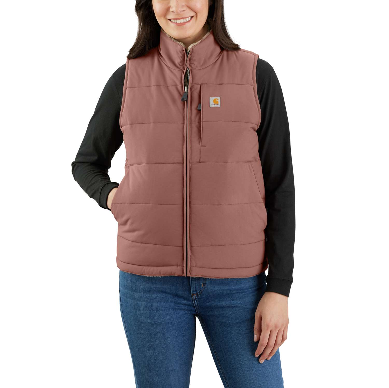 Carhartt 105607 Relaxed Midweight Utility Vest Dame