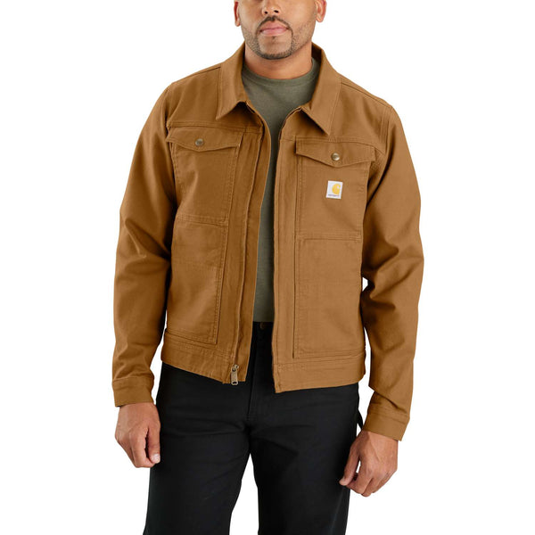Carhartt 105748 Duck Relaxed Fit Jakke med tryk eller logo – arbejdstøj og firmatøj