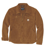 Carhartt 105748 Duck Relaxed Fit Jakke produktfoto med tryk