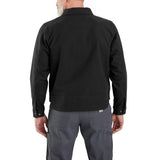 Carhartt 105748 Duck Relaxed Fit Jakke detalje med firmalogo