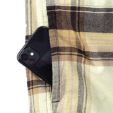 Carhartt 105938 Fleece Lined Plaidskjortejakke materiale med logo