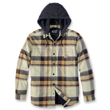 Carhartt 105938 Fleece Lined Plaidskjortejakke produktfoto til broderi