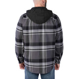 Carhartt 105938 Fleece Lined Plaidskjortejakke produktbillede til broderi