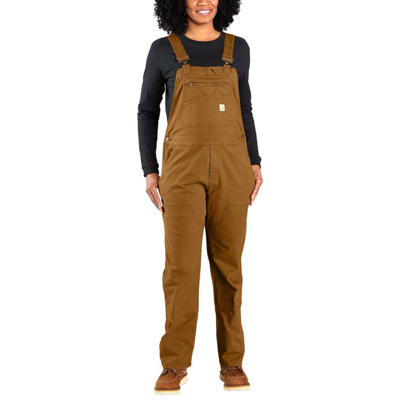Carhartt 106001 Ashland Relaxed Fit Bib Overal - Women Dame med tryk eller logo – arbejdstøj og firmatøj
