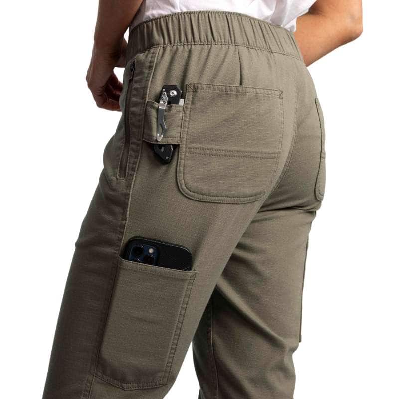 Carhartt 106194 (Women) Relaxed Fit Ripstop Work Buks Dame materiale med firmalogo