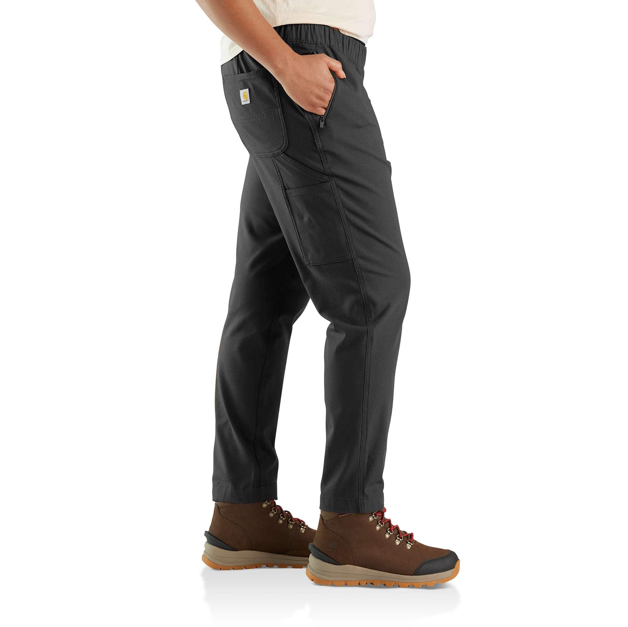 Carhartt 106194 (Women) Relaxed Fit Ripstop Work Buks Dame detalje med logo