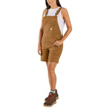 Carhartt 106197 (Women) Relaxed Fit Canvas Shortall Dame med tryk eller logo – arbejdstøj og firmatøj