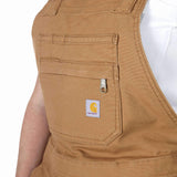 Carhartt 106197 (Women) Relaxed Fit Canvas Shortall Dame materiale med firmalogo