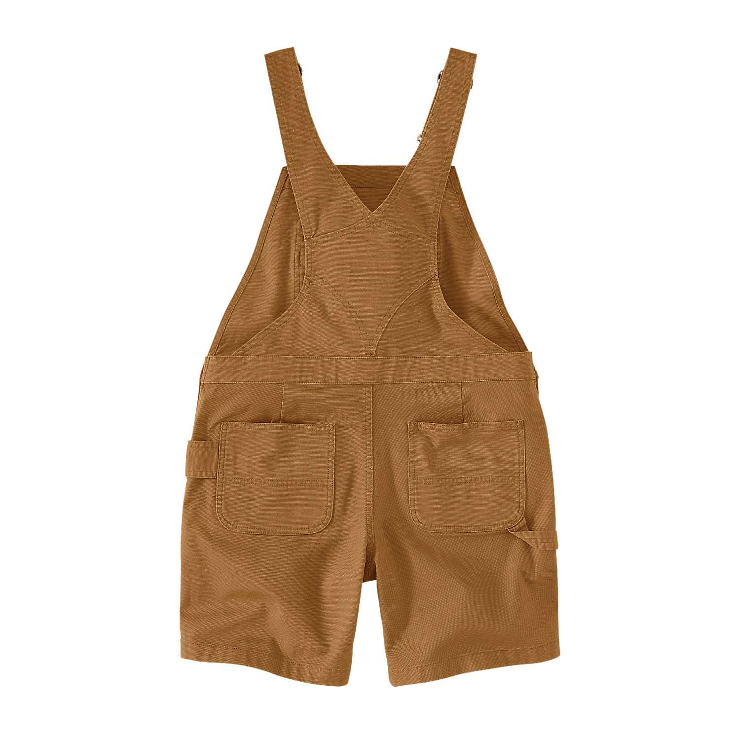 Carhartt 106197 (Women) Relaxed Fit Canvas Shortall Dame detalje til broderi