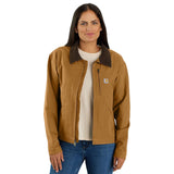 Carhartt 106208 (Women) Relaxed Fit Canvas Detroit Jakke Dame med tryk eller logo – arbejdstøj og firmatøj