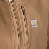 Carhartt 106208 (Women) Relaxed Fit Canvas Detroit Jakke Dame materiale med firmalogo