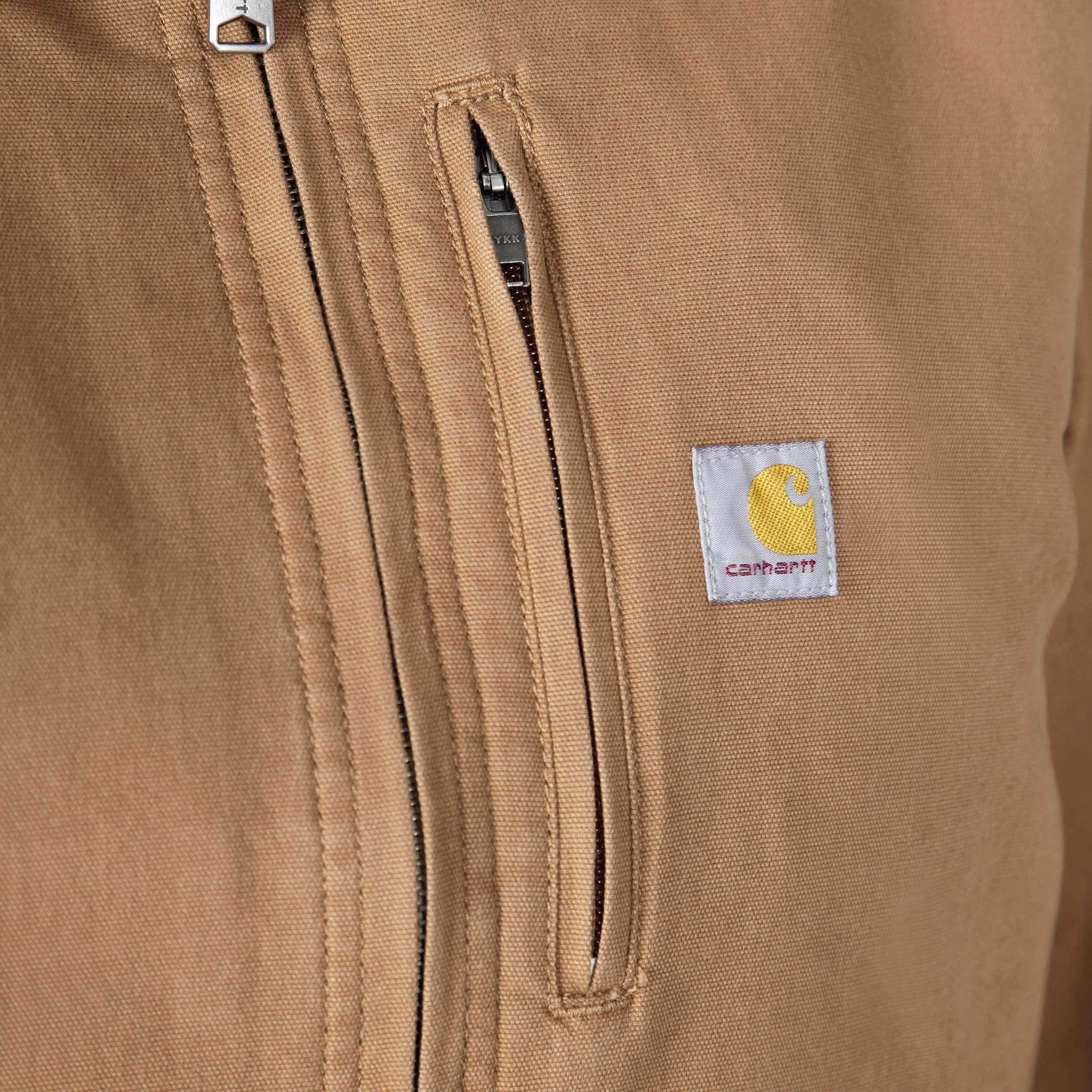 Carhartt 106208 (Women) Relaxed Fit Canvas Detroit Jakke Dame materiale med firmalogo