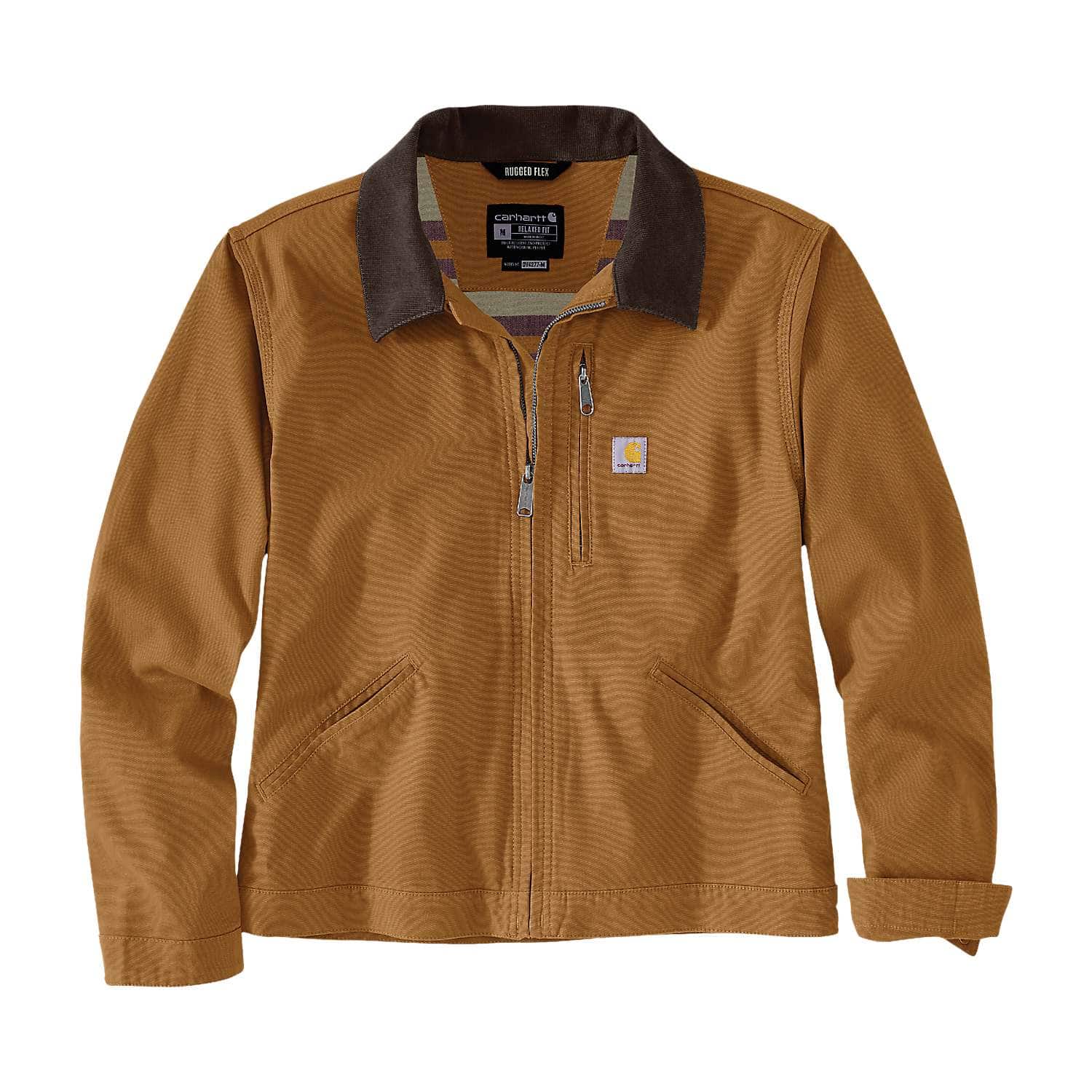 Carhartt 106208 (Women) Relaxed Fit Canvas Detroit Jakke Dame produktfoto med tryk