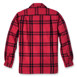 Carhartt 106354 Flannel Sherpa-Lined Skjorte Jakke produktbillede med logo