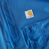 Carhartt 106423 Mock Neck Half-Zip Sweatshirt T-Shirt produktfoto til broderi