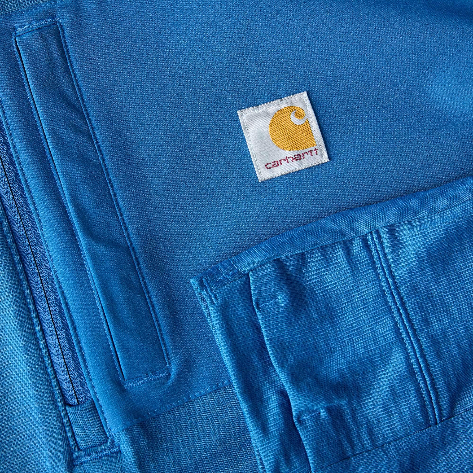 Carhartt 106423 Mock Neck Half-Zip Sweatshirt T-Shirt produktfoto til broderi