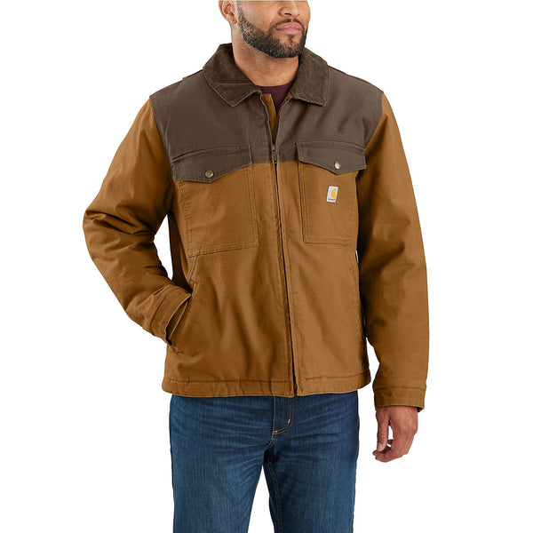 Carhartt 106432 Montana Duck Insulated Jakke med tryk eller logo – arbejdstøj og firmatøj