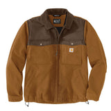 Carhartt 106432 Montana Duck Insulated Jakke produktfoto med tryk