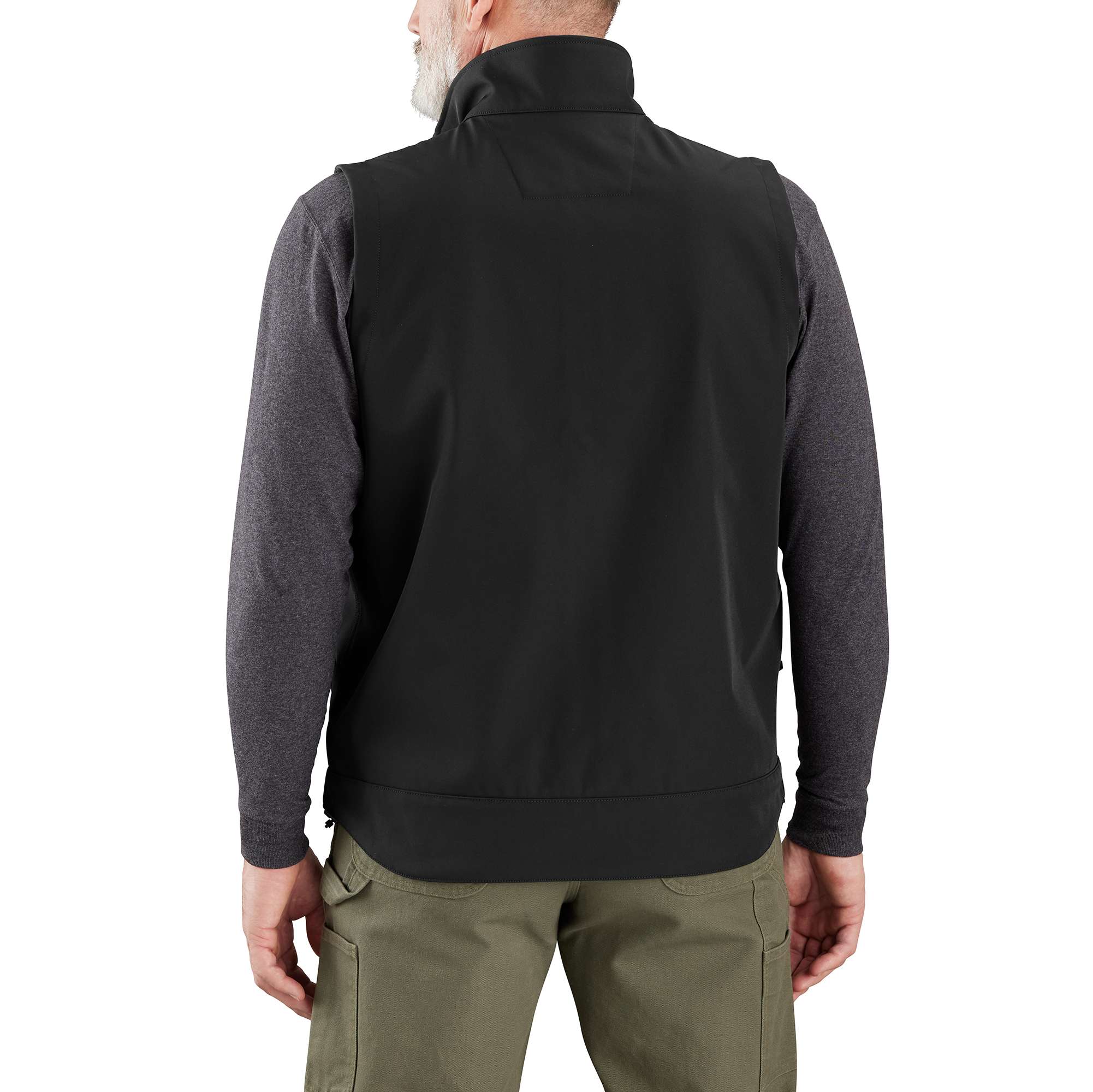 Carhartt 106439 Rain Defender Softshell Vest produktbillede med logo