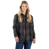 Carhartt 106450 (Women) Loose Fit Twill Skjorte Jakke Dame med tryk eller logo – arbejdstøj og firmatøj