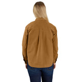 Carhartt 106621 (Women) Heavyweight Duck Overshirt Dame materiale med firmalogo