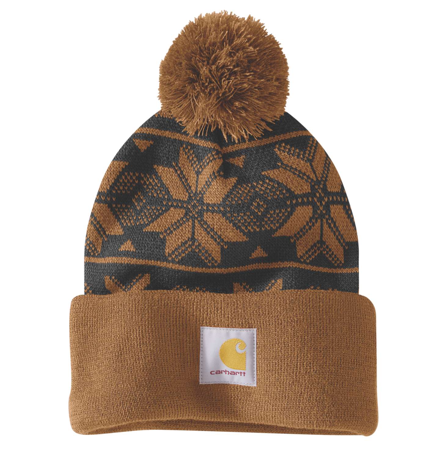 Carhartt 106647 (Women) Knit Pom Jacquard Beanie Dame