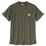 Carhartt 106652 Force™ Relaxed T-Shirt nærbillede med tryk