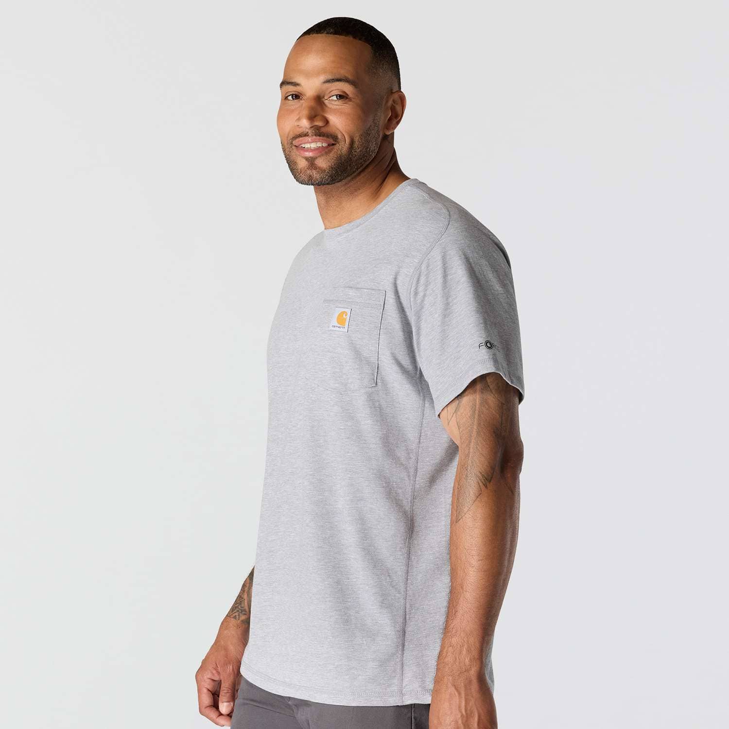Carhartt 106652 Force™ Relaxed T-Shirt produktbillede med logo