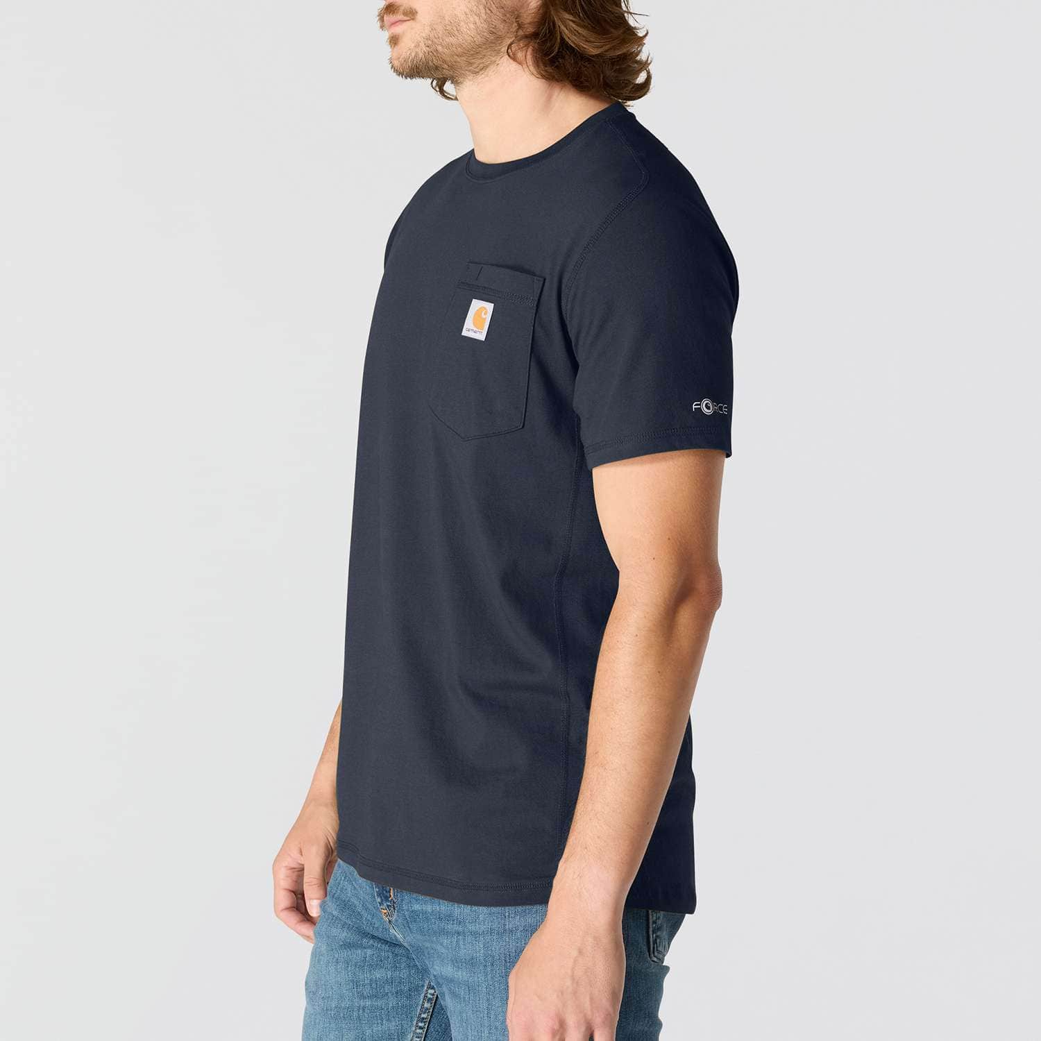 Carhartt 106652 Force™ Relaxed T-Shirt materiale med logo