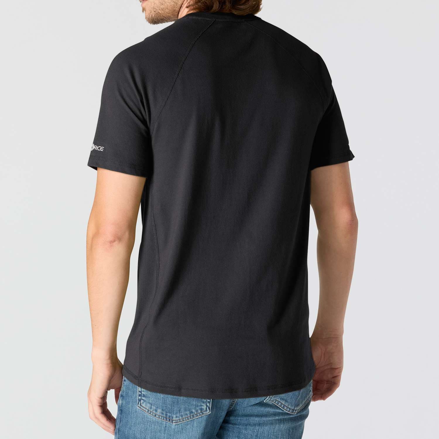 Carhartt 106652 Force™ Relaxed T-Shirt detalje med logo