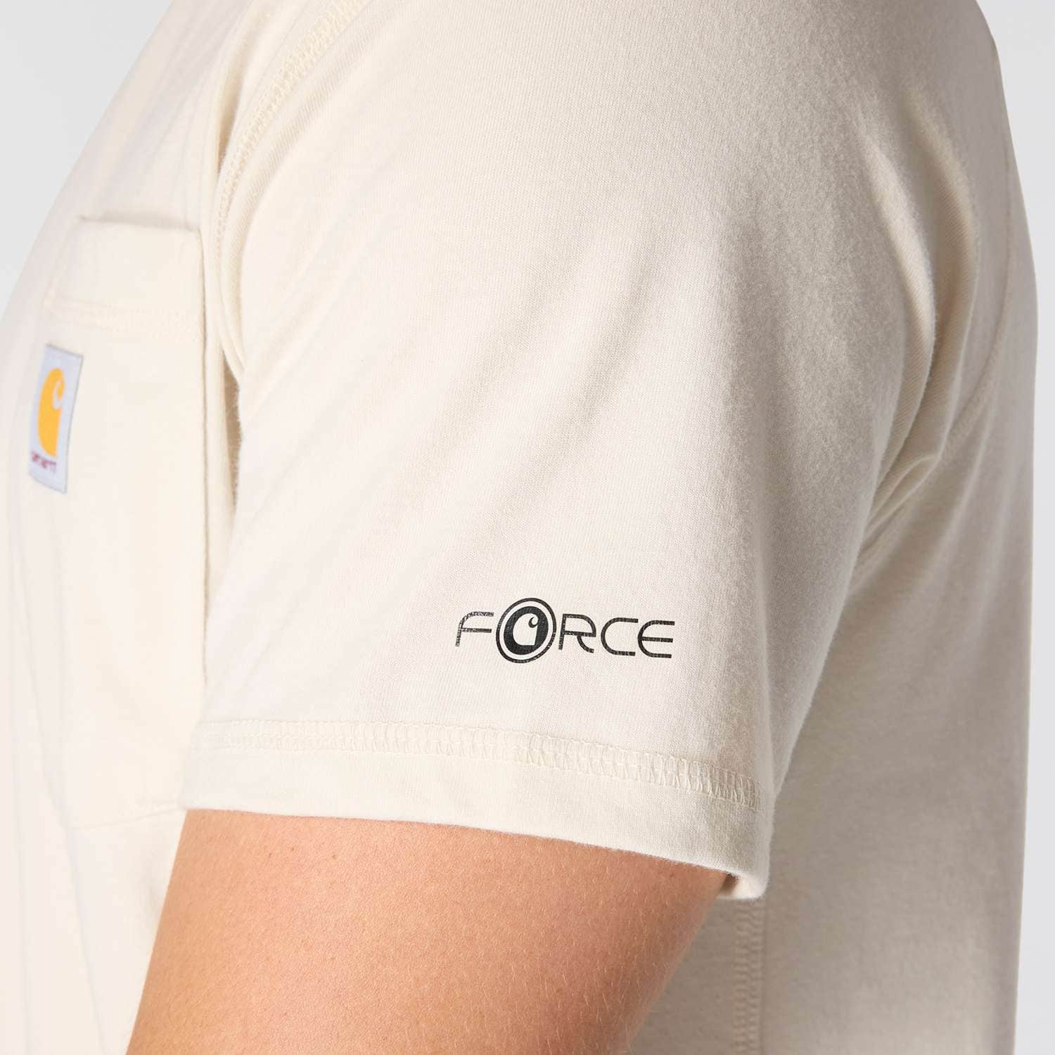 Carhartt 106652 Force™ Relaxed T-Shirt materiale med firmalogo