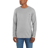 Carhartt 106656 Force™ Relaxed Ls T-Shirt med tryk eller logo – arbejdstøj og firmatøj