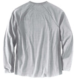 Carhartt 106656 Force™ Relaxed Ls T-Shirt detalje til broderi