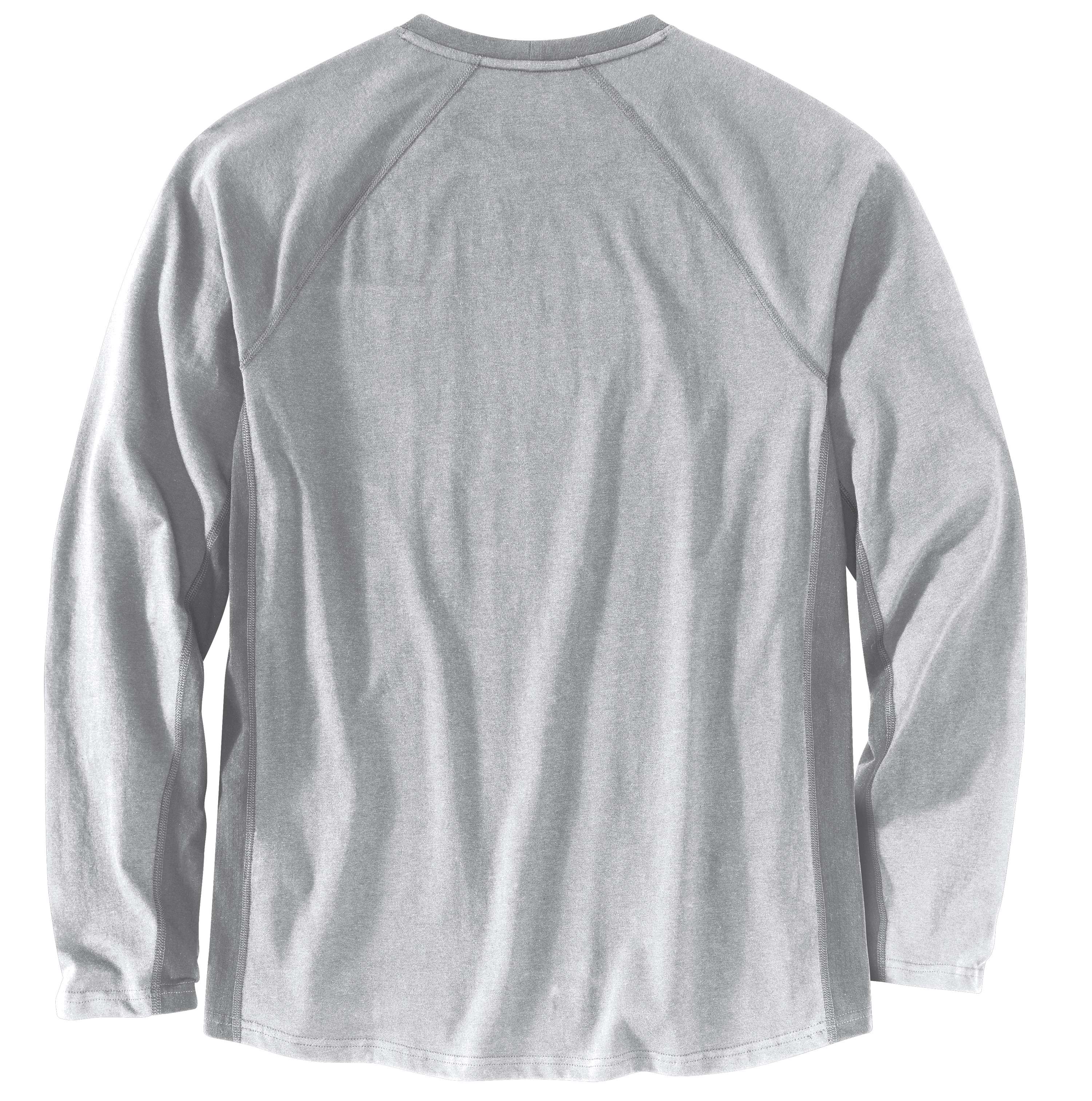 Carhartt 106656 Force™ Relaxed Ls T-Shirt detalje til broderi